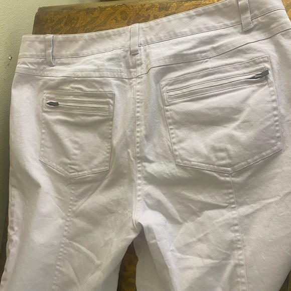 DKNY pale pink straight leg jeans size 14 - Picture 4 of 8